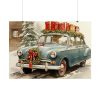 101875-226.jpg Vintage Christmas Card Poster