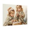 101875-232.jpg Bird And Child Christmas Art Poster