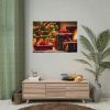 101875-258.jpg Christmas Gifts Fireplace Poster