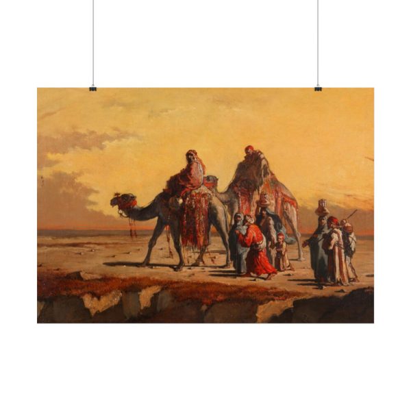 101875-291.jpg Desert Scene by Francisco Lameyer Poster