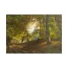101875-30.jpg The Interior of a Forest by Godtfred Rump Poster