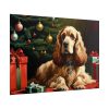 101875-307.jpg Cocker Spaniel Christmas Poster