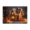 101875-331.jpg Christmas Gingerbread House Poster