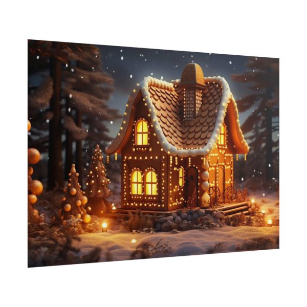 101875-332.jpg Christmas Gingerbread House Poster