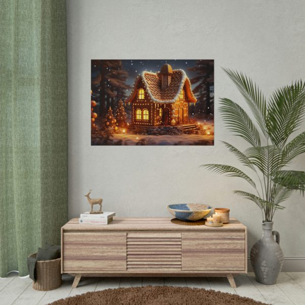 101875-333.jpg Christmas Gingerbread House Poster
