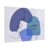 101875-347.jpg Contemporary Line Art Of A Face Poster