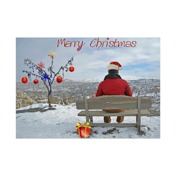 101875-35.jpg Santa Claus on Holiday Poster