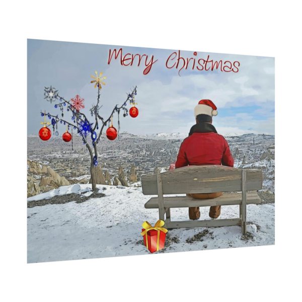 101875-37.jpg Santa Claus on Holiday Poster