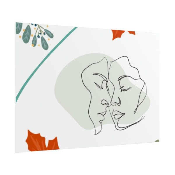 101875-372.jpg Modern Art Lovers Line Art Poster