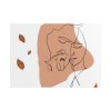 101875-385.jpg Abstract Shape With Autumn Leaves Poster