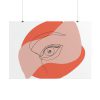 101875-406.jpg Abstract Line Art Eye Poster