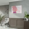 101875-469.jpg Pink Abstract Shapes and a Pink Poster