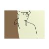 101875-470.jpg Man Holding a Cup of Coffee Poster