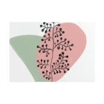 Abstract Shapes With a Plant Poster - Image 11