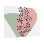 Abstract Shapes With a Plant Poster - Image 13