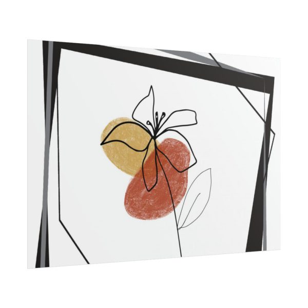 101875-507.jpg Minimalist Flower Art Poster