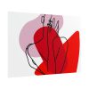 101875-512.jpg Featuring Shapes and Line Art of a Woman Poster