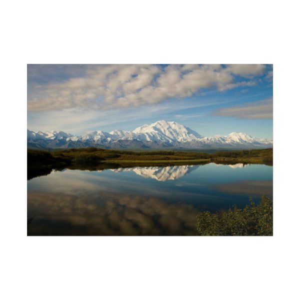 101875-560.jpg Mountain Reflected in Lake Poster