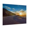 101875-582.jpg Mountain Road Sunset Poster