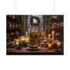 101875-591.jpg Christmas Dinner Table Poster