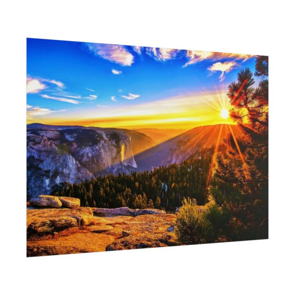 101875-602.jpg Sunrise in the Mountains Poster