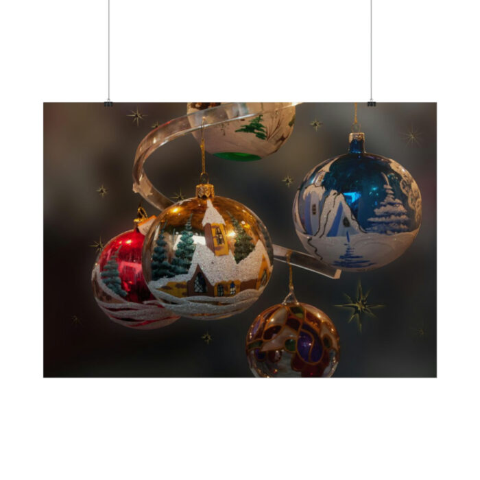 Christmas Baubles Poster - Image 12