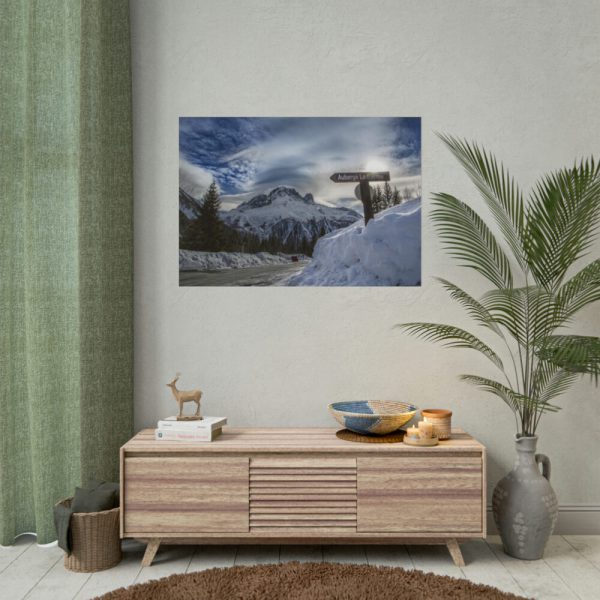 101875-613.jpg Mountain in Holiday Poster