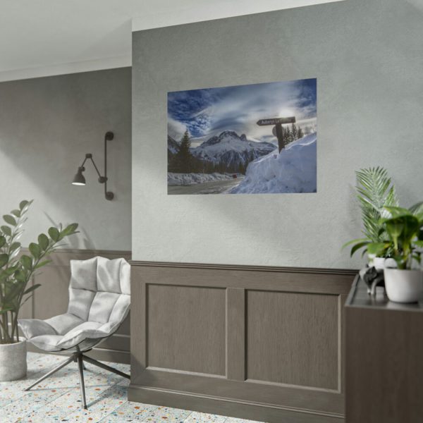 101875-614.jpg Mountain in Holiday Poster