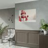 101875-629.jpg Cute Snowman With Copy Space Poster