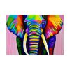 101875-635.jpg Rainbow Colored Elephant I Poster