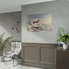 101875-654.jpg Snowman On Sledge Poster