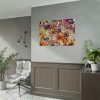 Abstract Flowers Poster