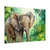 Elephant in African Jungle Poster