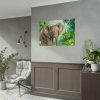 Elephant in African Jungle Poster