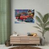 101875-708.jpg Vintage Pickup Truck Christmas I Poster