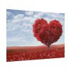 101875-717.jpg Red Tree in Heart Shape Poster
