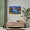 101875-733.jpg Vintage Blue Pickup Truck Poster