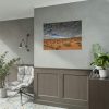 101875-74.jpg Clouds Drift over the Arizona Desert Poster