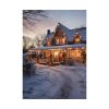 101876.jpg Christmas Decorated Home Poster