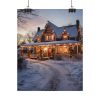 101878-1.jpg Christmas Decorated Home Poster