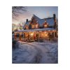 101878.jpg Christmas Decorated Home Poster