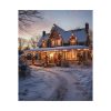 101879.jpg Christmas Decorated Home Poster