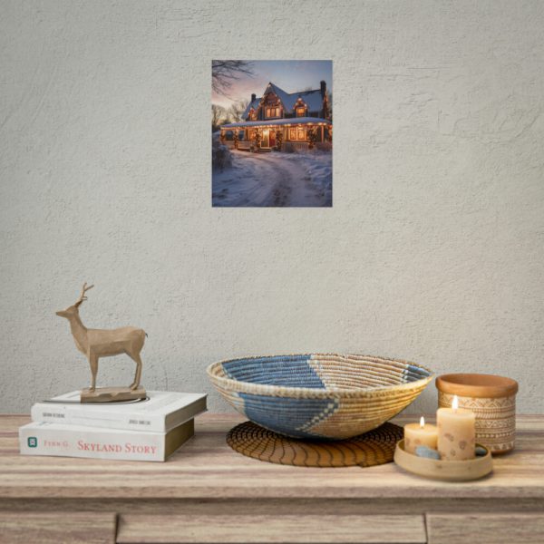 101879-3.jpg Christmas Decorated Home Poster