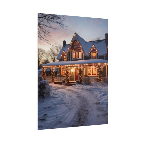 101883-2.jpg Christmas Decorated Home Poster