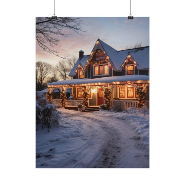 101888-1.jpg Christmas Decorated Home Poster