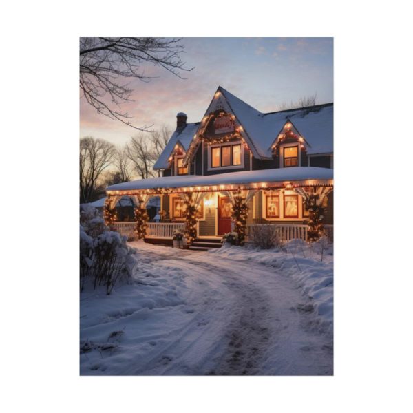 101888.jpg Christmas Decorated Home Poster