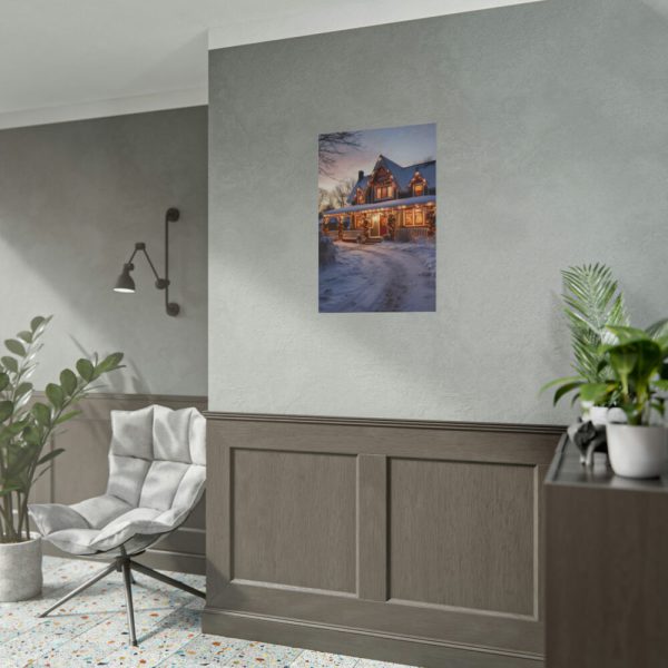 101889-4.jpg Christmas Decorated Home Poster