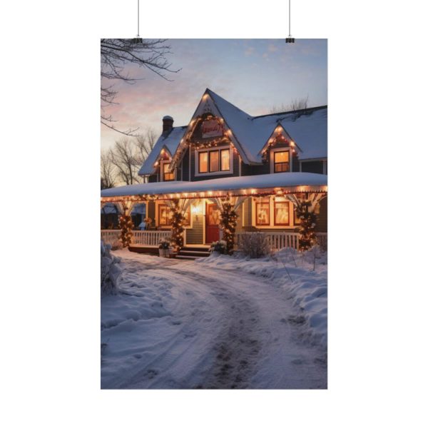 101890-1.jpg Christmas Decorated Home Poster