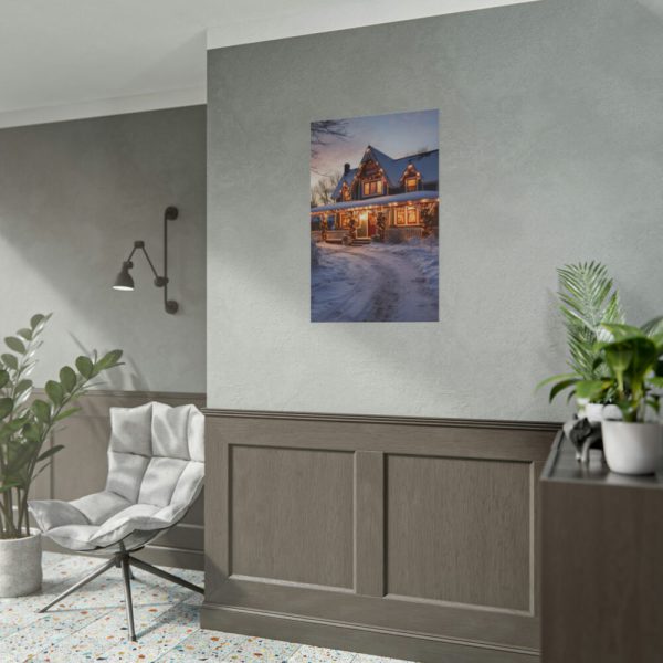 101890-4.jpg Christmas Decorated Home Poster