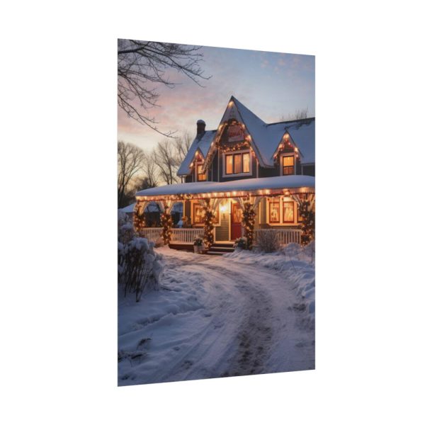 101891-2.jpg Christmas Decorated Home Poster